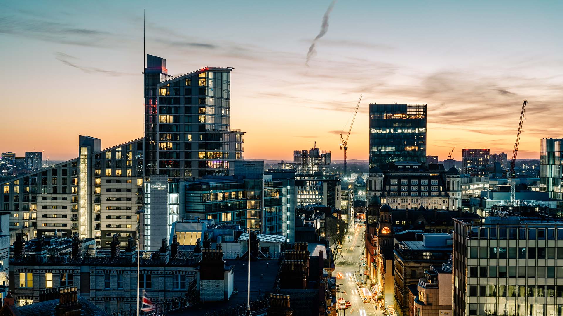 Manchester cityscape