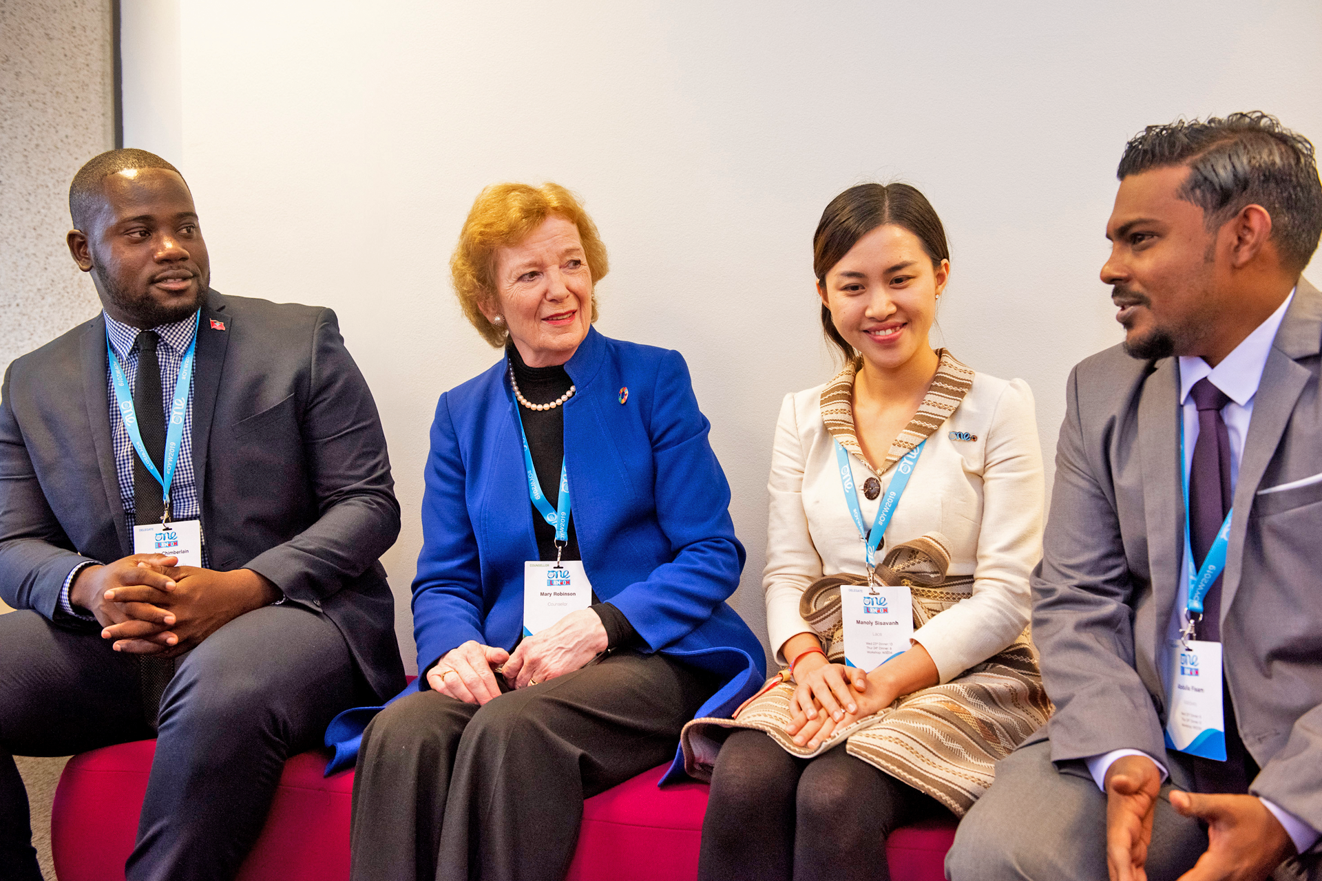 Mary Robinson with 2019 Award Winners