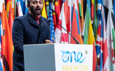 Pratik Kuwar at the Manchester Summit